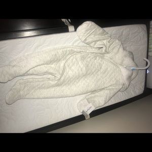 One piece baby “jacket”